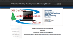 Desktop Screenshot of nhgasfitters.com
